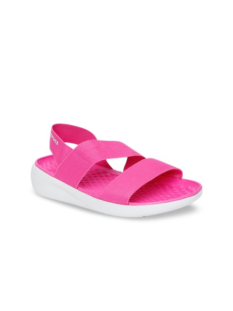 

Crocs Literide Women Pink Solid Slip-On