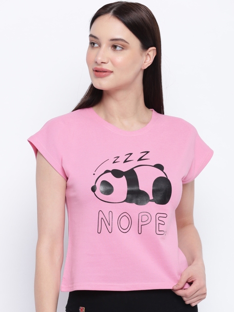 

Everlush Women Pink Printed Top