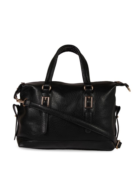 

red pout Black Solid Handheld Bag