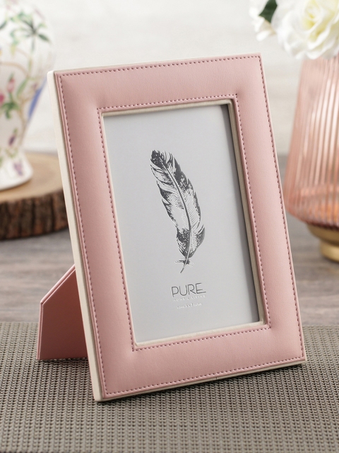 

Pure Home and Living Pink Solid Individual Table-Top Photo Frame