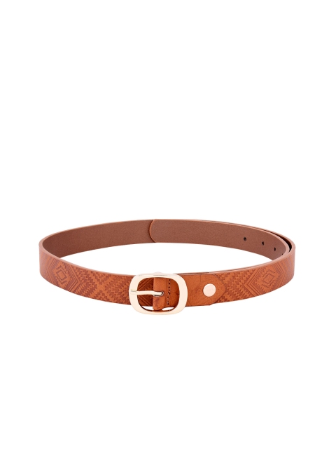 

Lavie Women Tan Brown Textured Belt