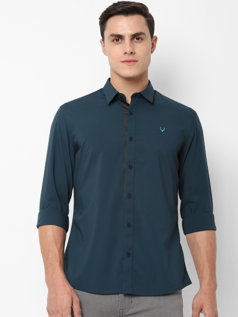 

Allen Solly Sport Men Green Slim Fit Solid Casual Shirt