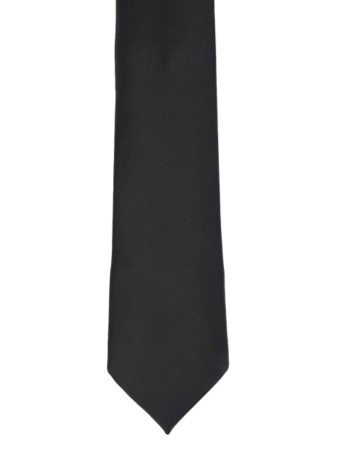 

Calvadoss Charcoal Grey Solid Broad Tie