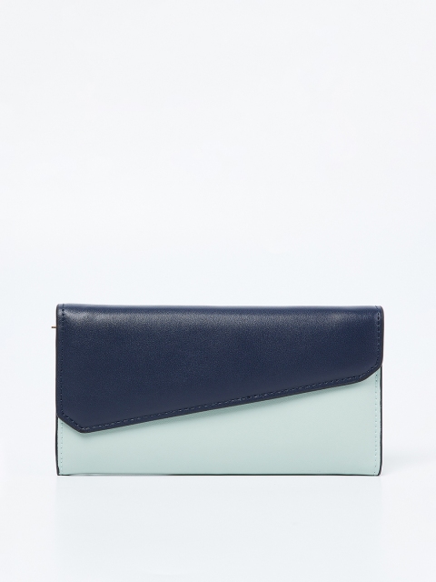 

Ginger by Lifestyle Women Green & Blue Colourblocked Envelope