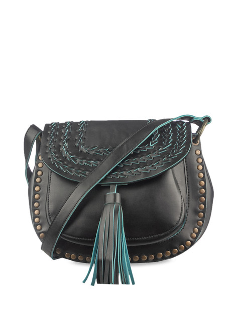 

BandBox Grey Embellished Sling Bag