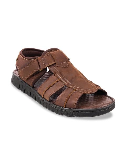 

Metro Men Brown Comfort Sandals