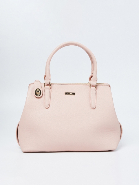 

CODE by Lifestyle Beige Solid Handheld Bag