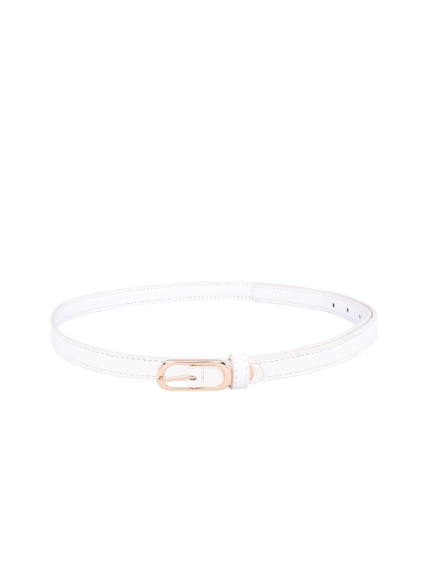 

Lavie Women White Solid Belt