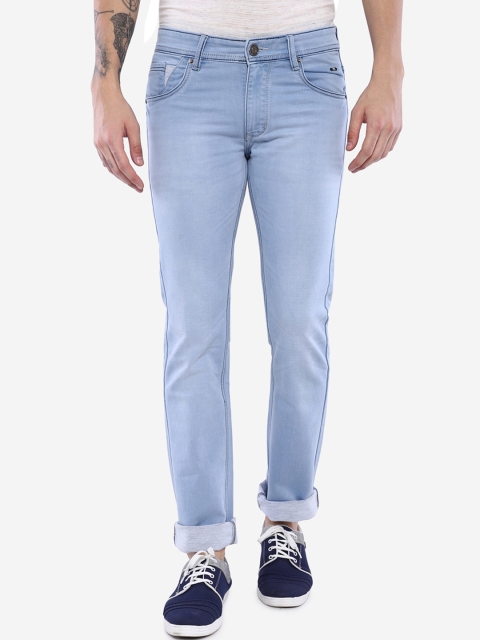 

Duke Men Blue Solid Slim Fit Clean Look Jeans