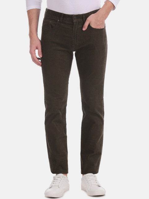 

GAP Men Brown Slim Fit Mid-Rise Clean Look Stretchable Jeans