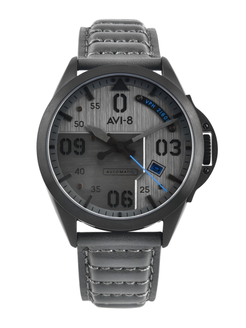 

AVI-8 Men Charcoal Grey Automatic Analogue Watch AV-4069-03