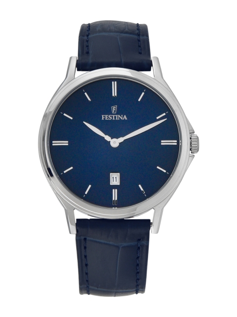 

FESTINA Men Classics Navy Blue Analogue Swiss Made Watch F16745/3