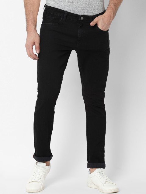

Allen Solly Sport Men Black Slim Fit Mid-Rise Clean Look Stretchable Jeans