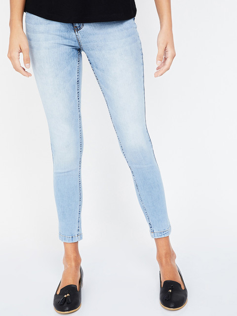 

Fame Forever by Lifestyle Women Blue Skinny Fit Mid-Rise Clean Look Jeans