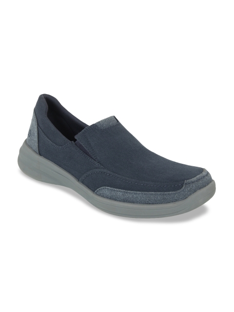 

Cloudsteppers by Clarks Men Navy Blue STEPSTROLLEDGE Slip-On Sneakers