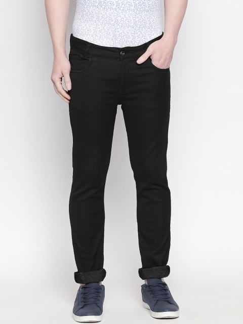 

Mufti Men Black Slim Fit Mid-Rise Clean Look Stretchable Jeans