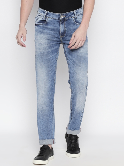 

Mufti Men Blue Slim Fit Mid-Rise Clean Look Stretchable Jeans