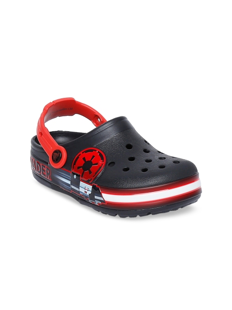 

Crocs Funlab Unisex Black Printed Clogs