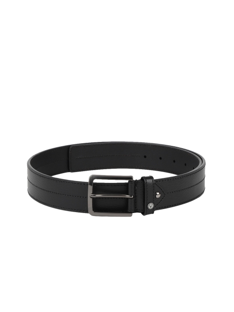 Allen Solly Men Black Solid Belt