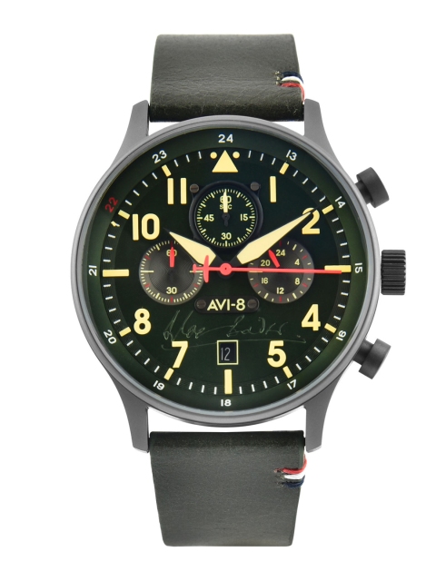 

AVI-8 Women Green Chronograph Watch AV-4072-02