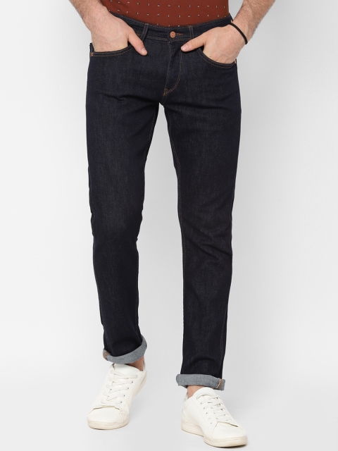 

Allen Solly Sport Men Navy Blue Slim Fit Mid-Rise Clean Look Stretchable Jeans