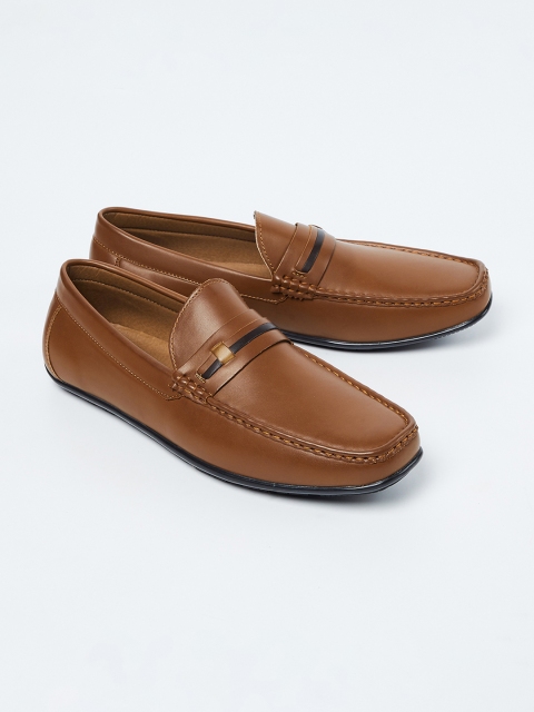 

CODE by Lifestyle Men Tan Brown Solid Formal Loafers
