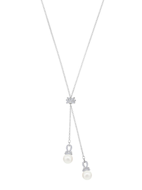 

SWAROVSKI Originally Y Necklace White Rhodium-Plated