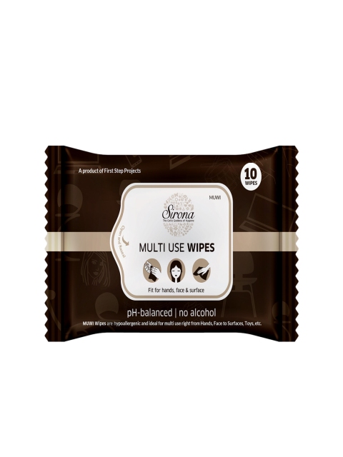 

Sirona Unisex Multi Use Wet Wipes, Black
