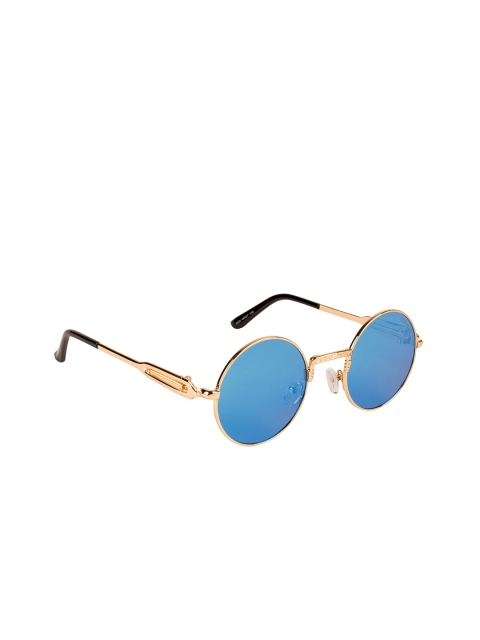 

Voyage Unisex UV Protected Round Sunglasses 0926MG3212, Blue