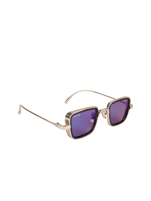 

Voyage Unisex Square Sunglasses 58157MG3269, Blue