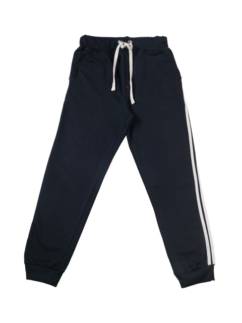 

Todd N Teen Boys Navy Blue Solid Straight-Fit Joggers
