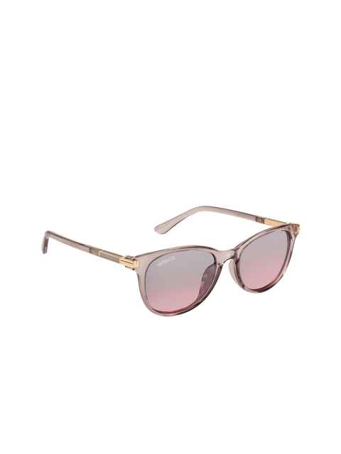 

Voyage Unisex Oval Sunglasses P137MG3171, Pink