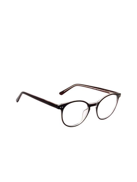

Cardon Unisex Brown Solid Full Rim Round Frames EWCD2422APP8018C4