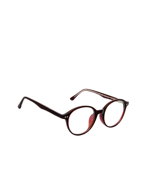 

Cardon Unisex Maroon Solid Full Rim Round Frames EWCD2415APP8038C5
