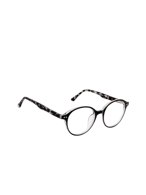 

Cardon Unisex Black Tortoise Shell Full Rim Round Frames EWCD2413APP8038C3