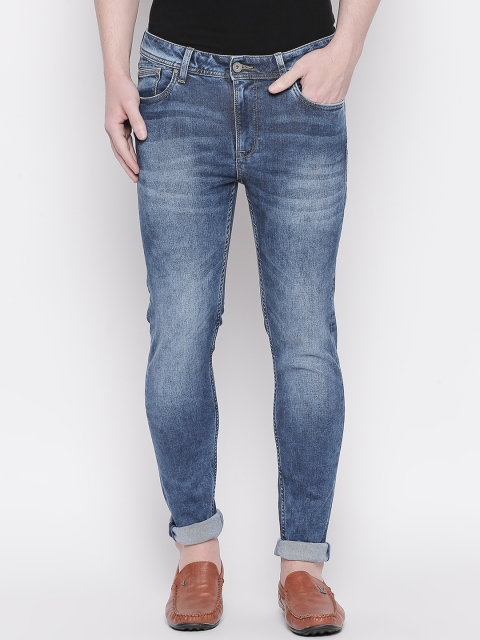 

Killer Men Blue Skinny Fit Mid-Rise Clean Look Jeans
