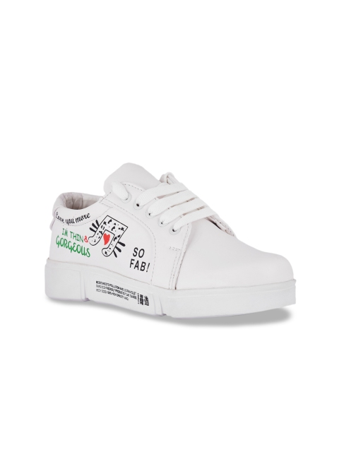 

ZAPATOZ Women White Sneakers