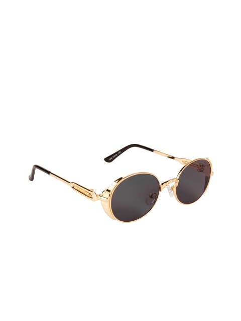 

Voyage Unisex Round Sunglasses 1846MG3220, Black