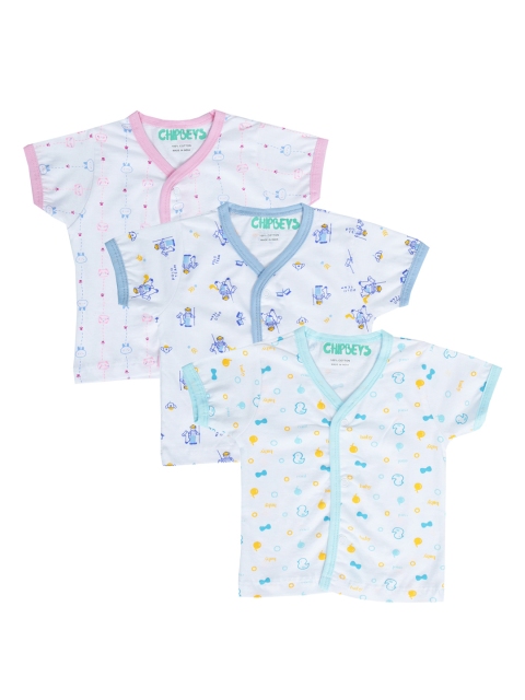 

Chipbeys Infants Pack of 3 Assorted Printed Jhablas