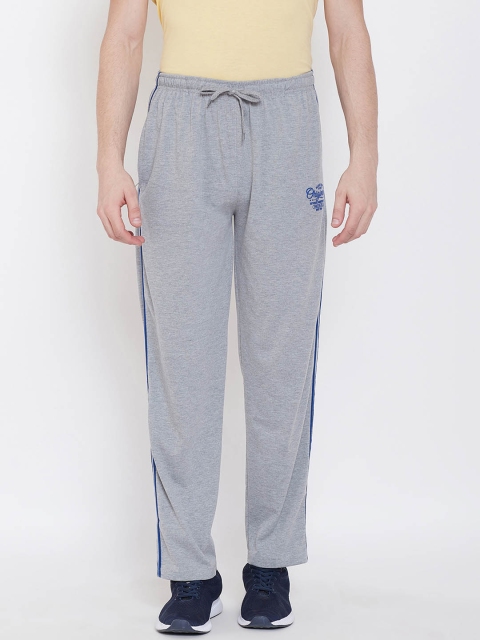 

Duke Men Grey Melange Solid Track Pants