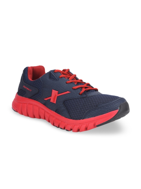 

Sparx Men Navy Blue & Red Running Shoes