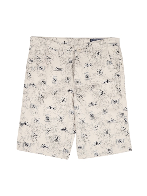 

Allen Solly Junior Boys Beige Printed Regular Fit Regular Shorts