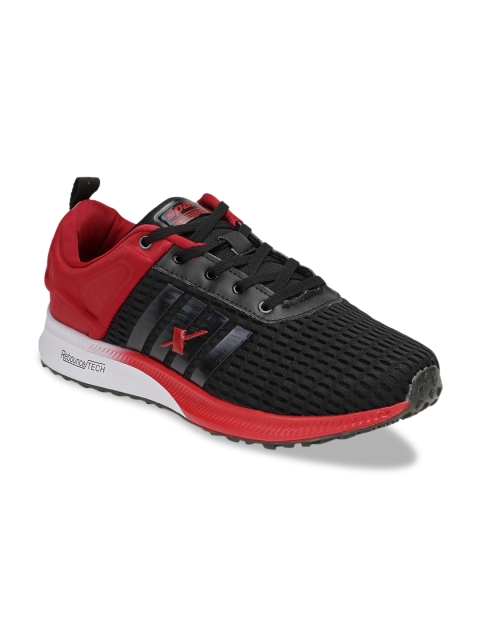 

Sparx Men Black & Red Running Shoes