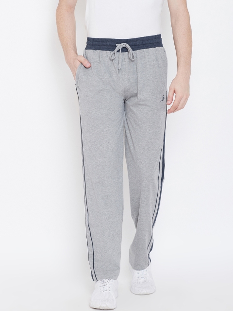 

Duke Men Grey Melange Solid Track Pants