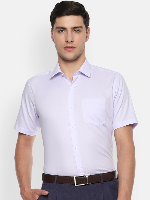 

Van Heusen Men Purple Regular Fit Solid Formal Shirt