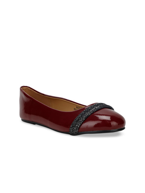 

Allen Solly Woman Women Maroon Solid Ballerinas