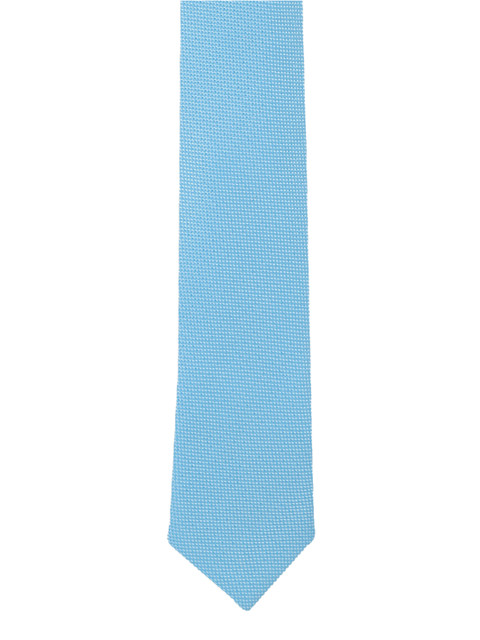 

Peter England Blue Woven Design Broad Tie