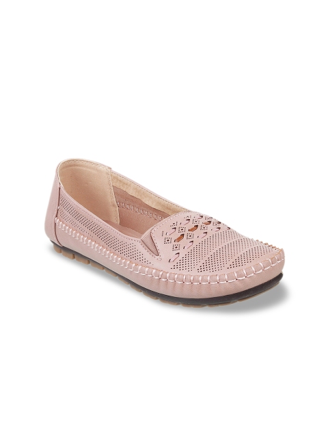 

WALKWAY Women Pink Perforated Slip-Ons