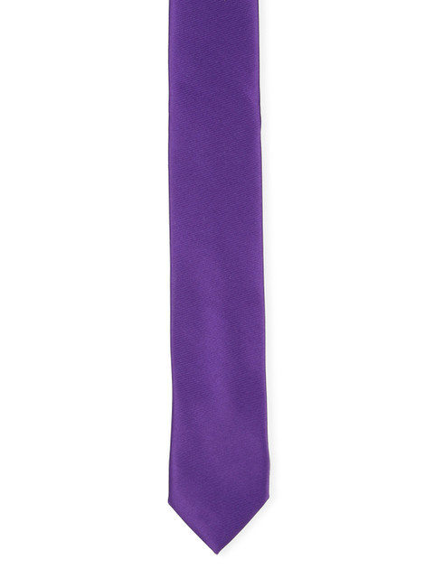 

Peter England Purple Solid Broad Tie