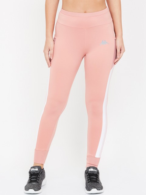 

Kappa Women Pink Solid Joggers